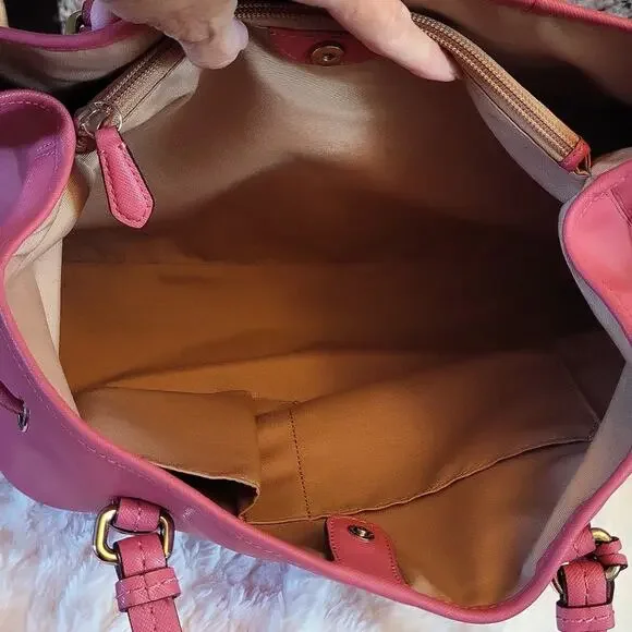 Coach Peyton Rose Leather Shoulder Bag F29362